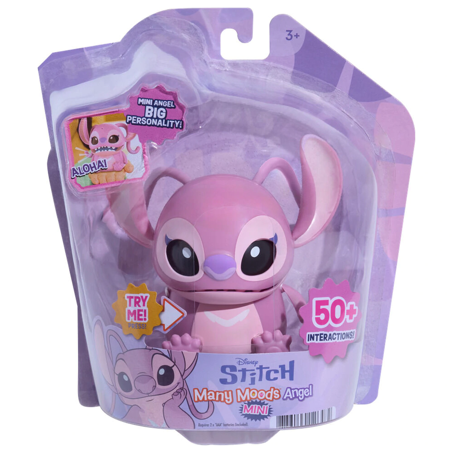 Disney Stitch Many Moods Angel mini interaktivna figura fotografija izdelka