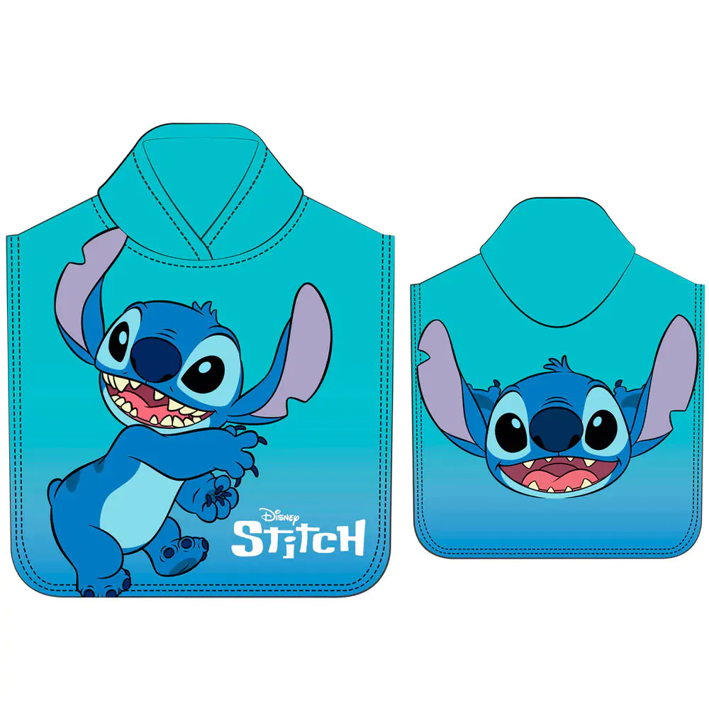 Disney Stitch mikro fibra poncho brisača fotografija izdelka