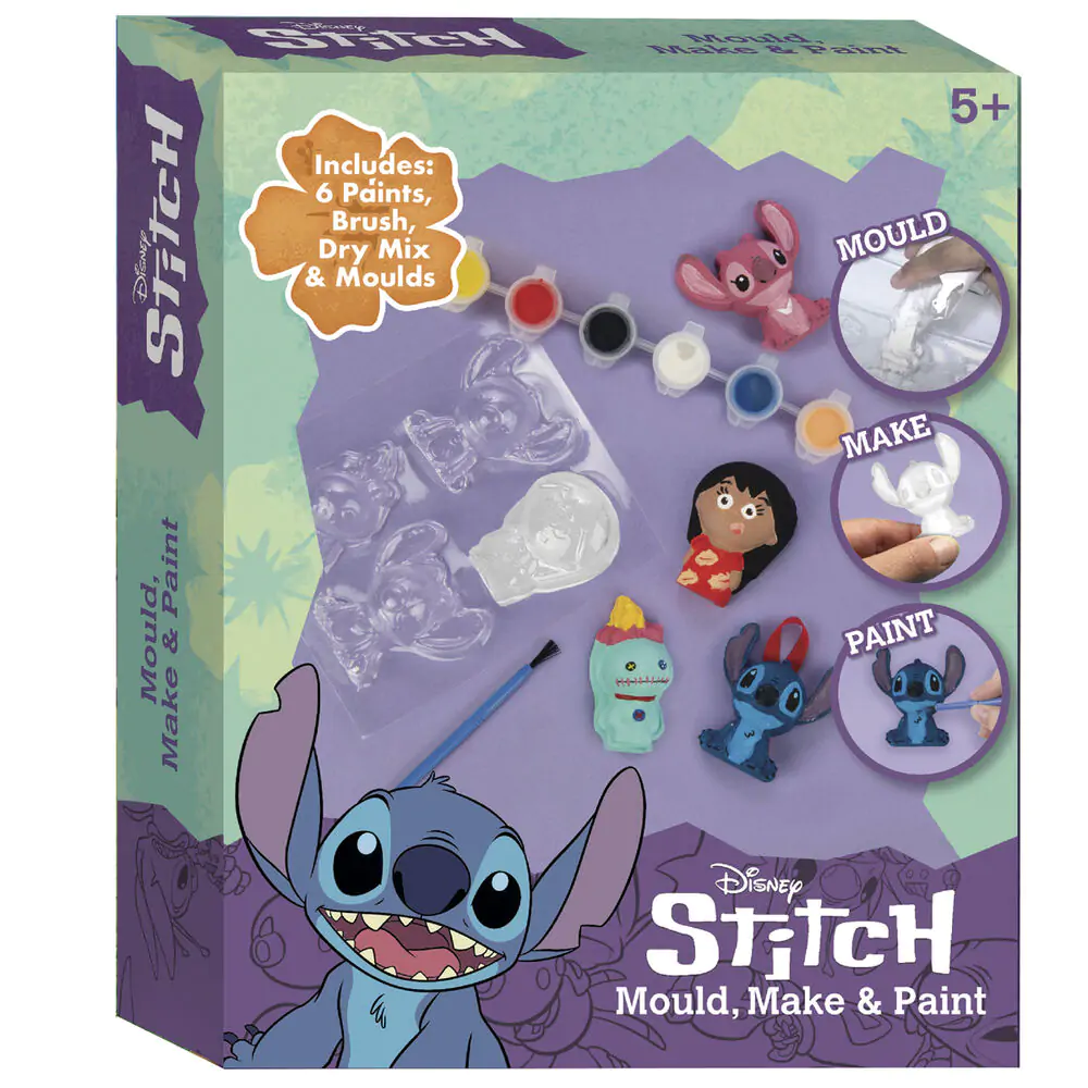 Disney Stitch model za izdelavo in barvanje fotografija izdelka