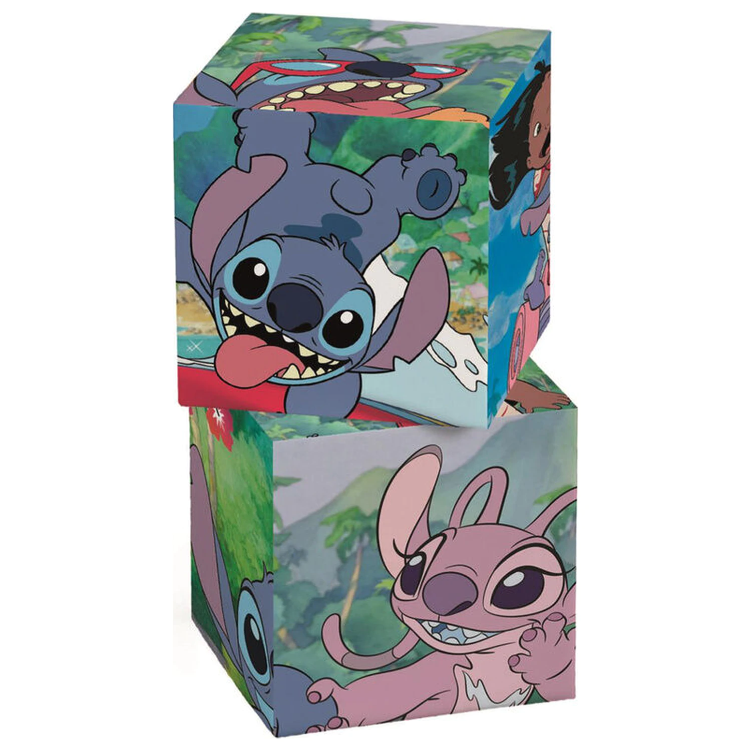 Disney Stitch Moje prve kocke sestavljanka 3-6-9-12 kosov fotografija izdelka