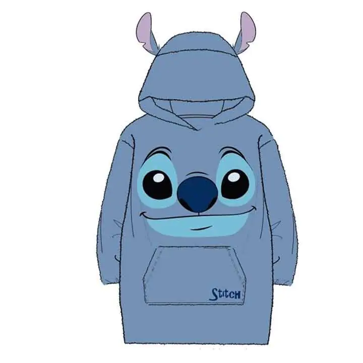 Disney Stitch prevelik plašč jopica za odrasle, koralna barva fotografija izdelka