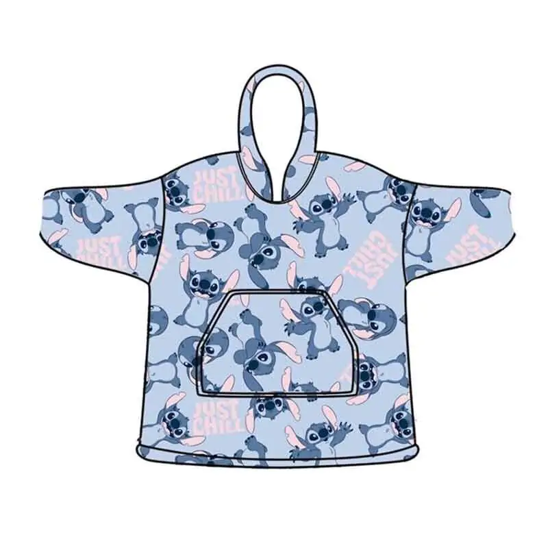 Disney Stitch prevelik plašč jopica za otroke koralne barve fotografija izdelka