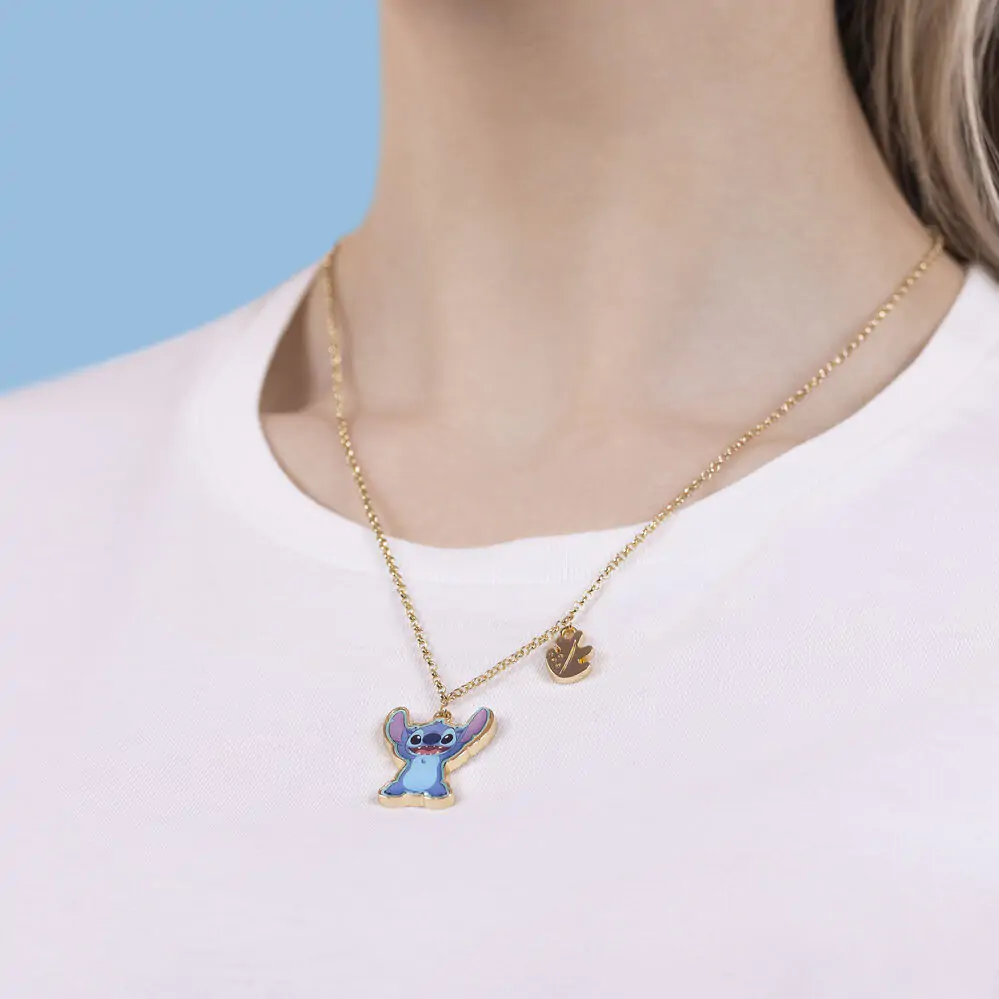 Disney Stitch ogrlica (pozlačena) fotografija izdelka