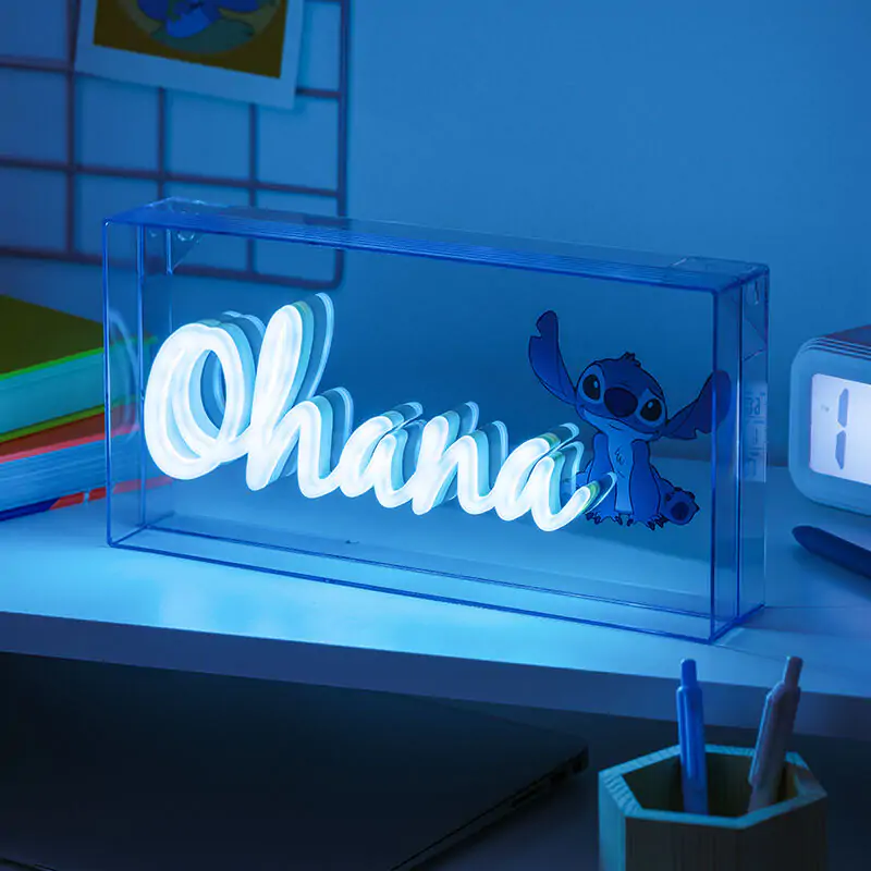 Disney Stitch Ohana LED svetilka fotografija izdelka