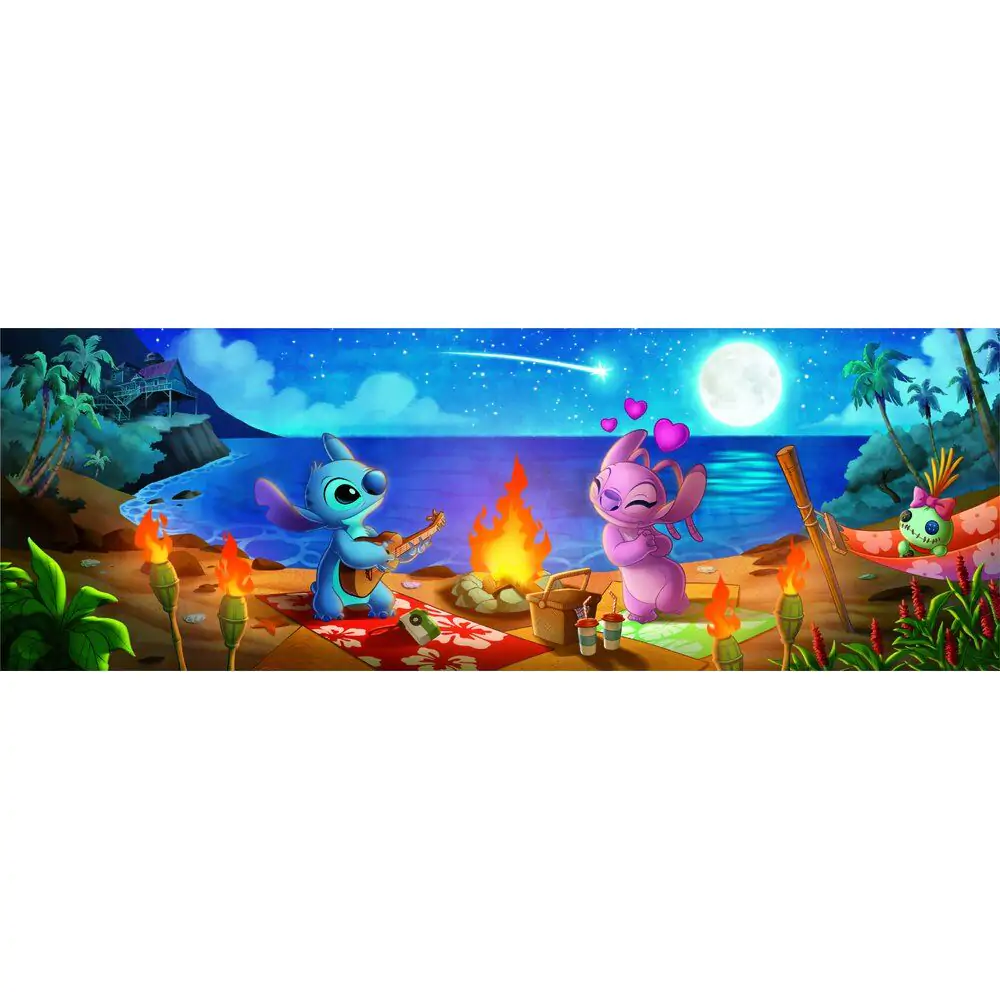 Disney Stitch panorama sestavljanka 1000 kosov fotografija izdelka