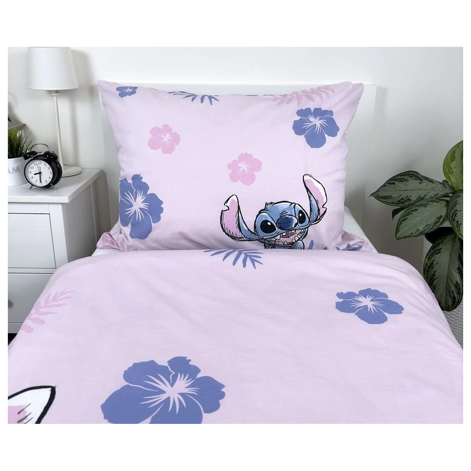 Disney Stitch Rožnata Prevleka za odejo fotografija izdelka