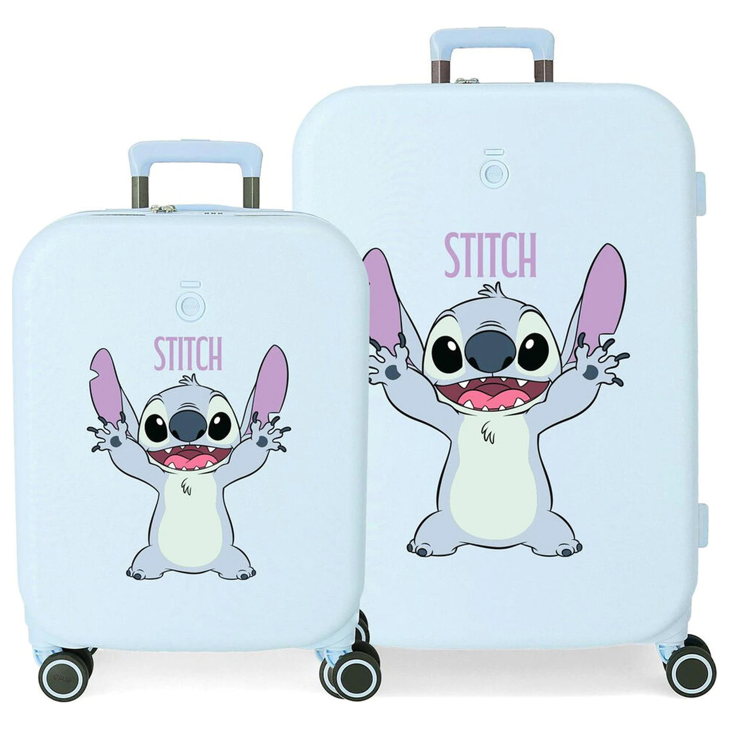Disney Stitch Igrivi set 2 ABS potovalnih kovčkov 55-70cm fotografija izdelka