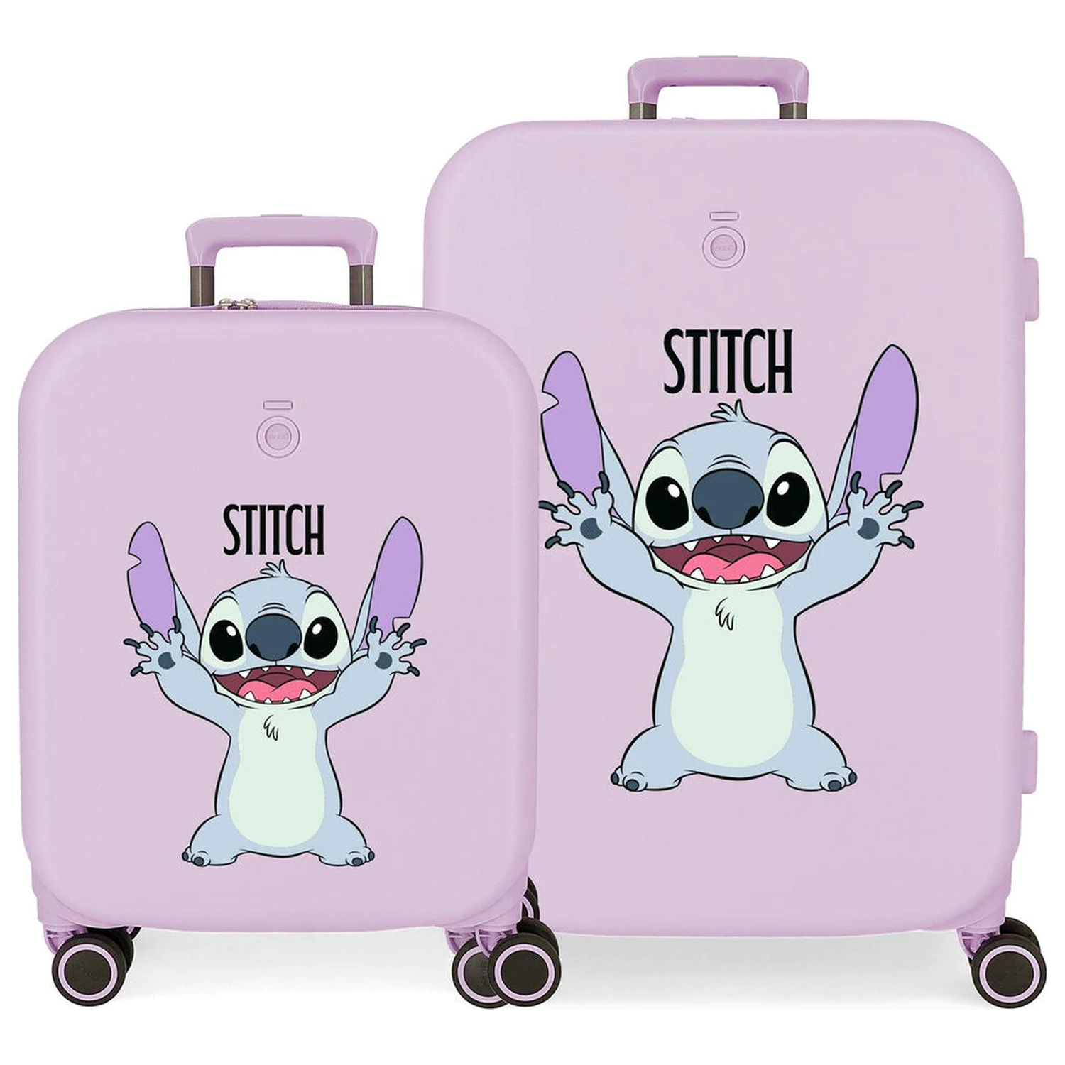 Disney Stitch Playful Set 2 ABS potovalni kovčki na kolesih 55-70cm fotografija izdelka