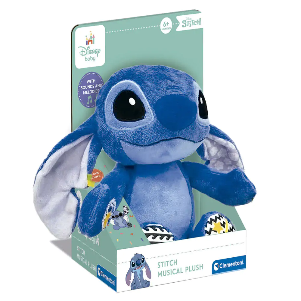 Disney Stitch glasbena plišasta igrača fotografija izdelka