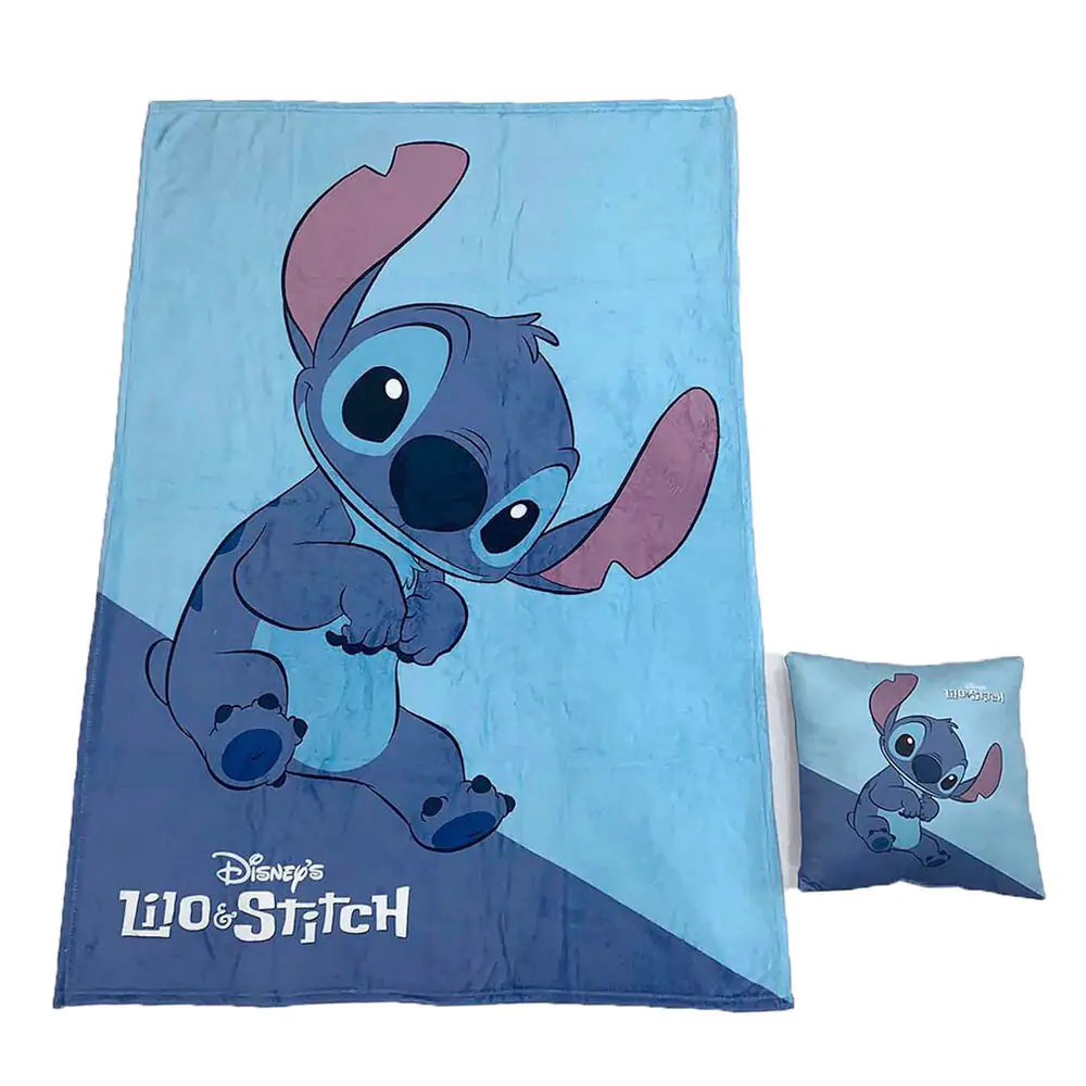 Disney Stitch polarna odeja + set blazine fotografija izdelka