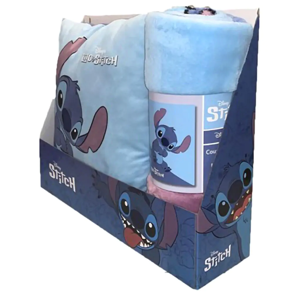 Disney Stitch polarna odeja + set blazine fotografija izdelka