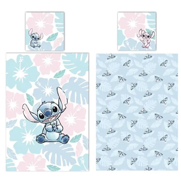 Disney Stitch policotton prevleka za odejo za posteljo 135 cm fotografija izdelka