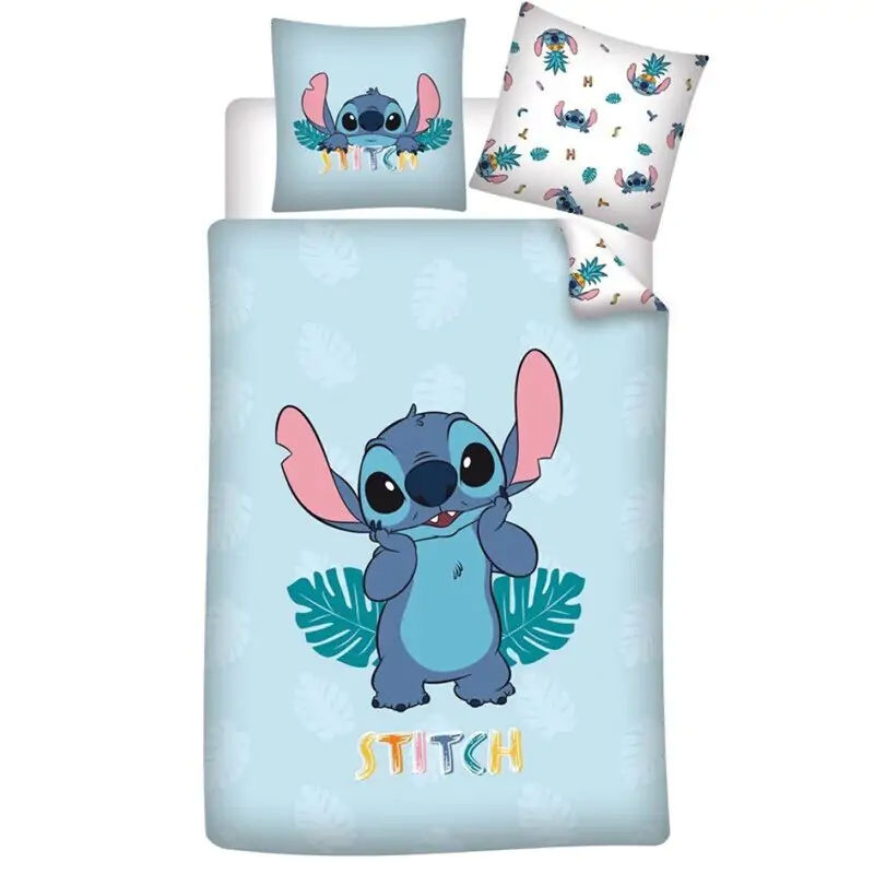 Disney Stitch policotton prevleka za odejo za posteljo 90cm fotografija izdelka