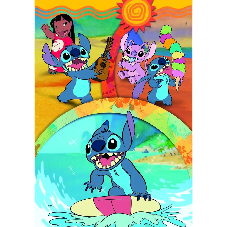 Disney Stitch sestavljanka 104 kosi fotografija izdelka