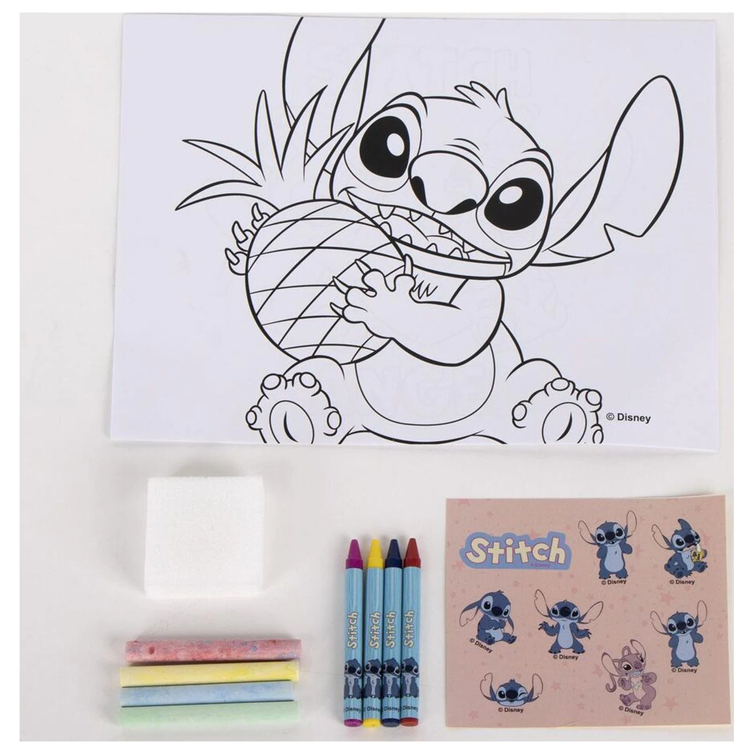 Disney Stitch prenosni set pisarniškega materiala fotografija izdelka