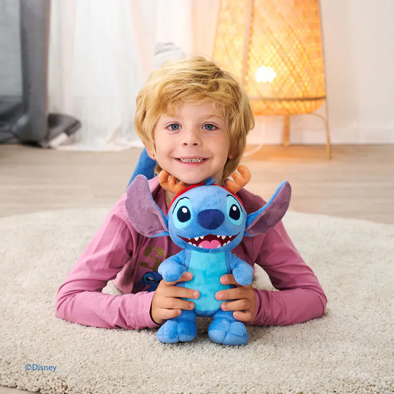 Disney Stitch Reno plišasta igrača 25 cm fotografija izdelka