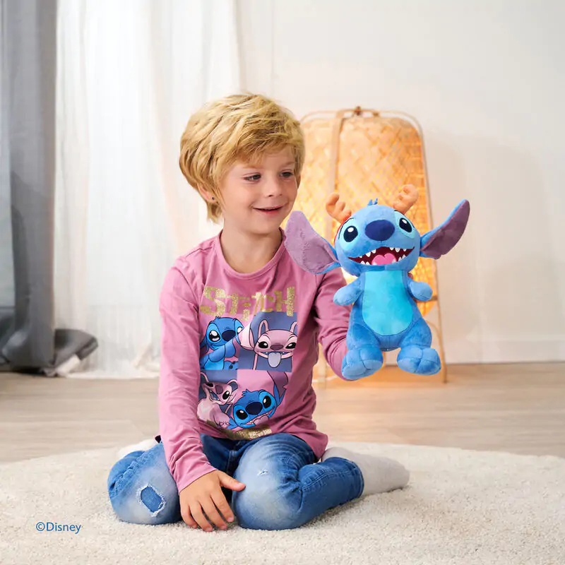 Disney Stitch Reno plišasta igrača 25 cm fotografija izdelka