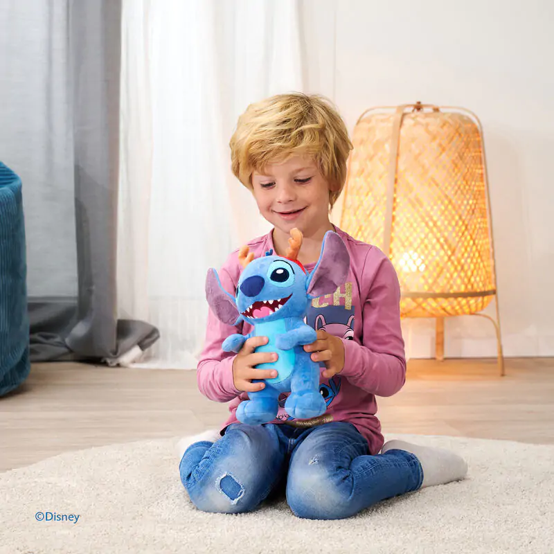Disney Stitch Reno plišasta igrača 25 cm fotografija izdelka