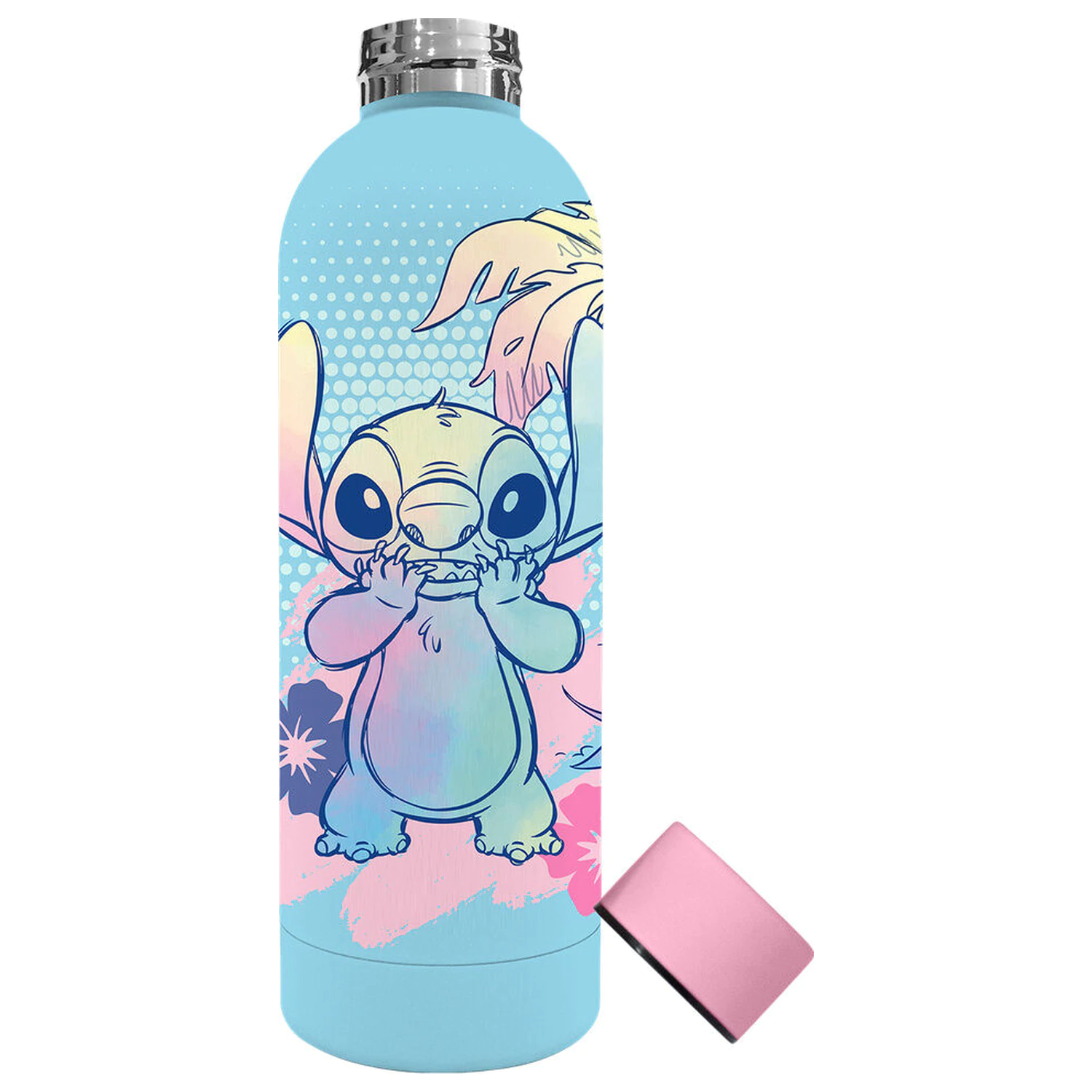 Disney Stitch steklenica za vodo iz nerjavečega jekla z mehkim otipom 500ml fotografija izdelka