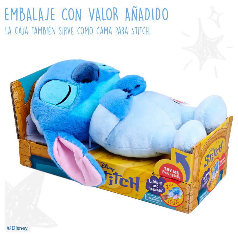 Disney Stitch Sleepy plišasta igrača 31 cm z zvokom fotografija izdelka