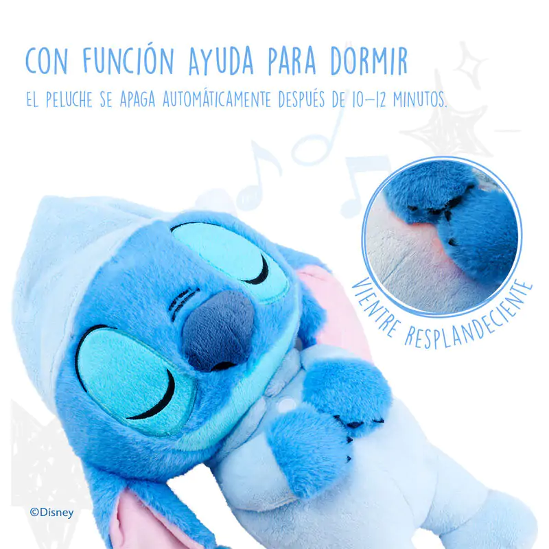 Disney Stitch Sleepy plišasta igrača 31 cm z zvokom fotografija izdelka