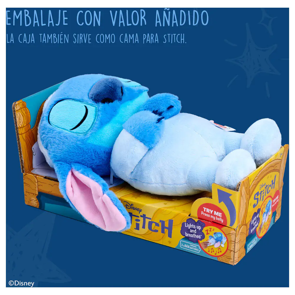 Disney Stitch Sleepy plišasta igrača 31 cm z zvokom fotografija izdelka