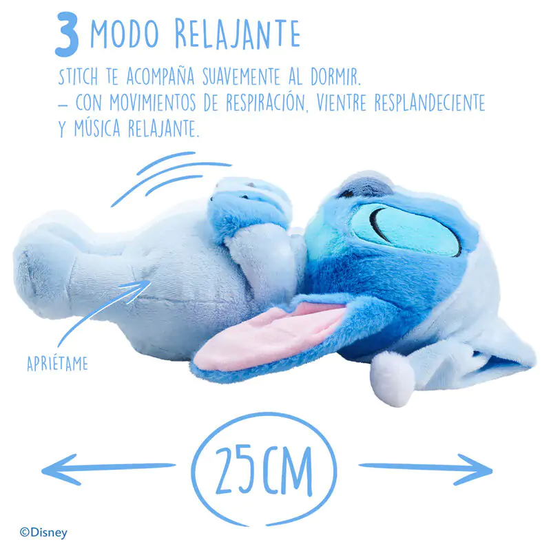 Disney Stitch Sleepy plišasta igrača 31 cm z zvokom fotografija izdelka