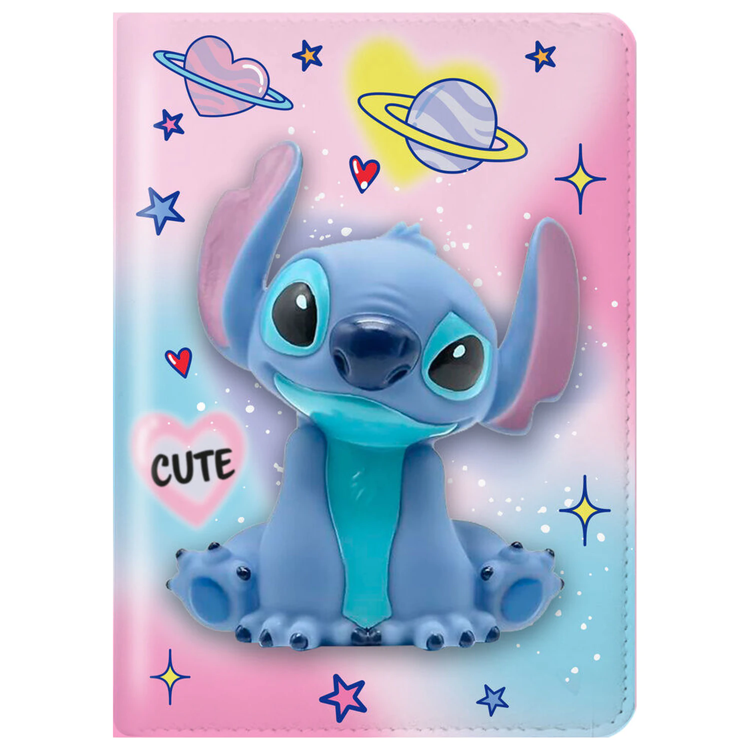 Disney Stitch Squshy zvezek + kemični svinčnik s cofom fotografija izdelka