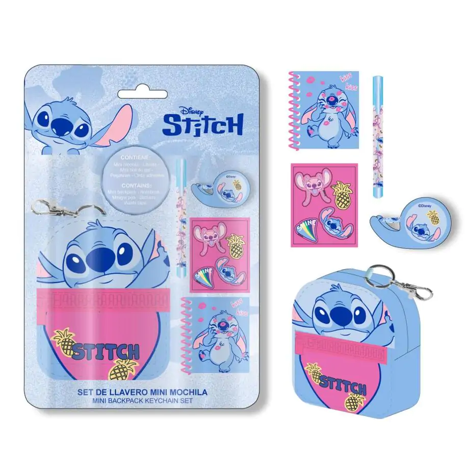 Disney Stitch Stationery mini nahrbtnik set fotografija izdelka