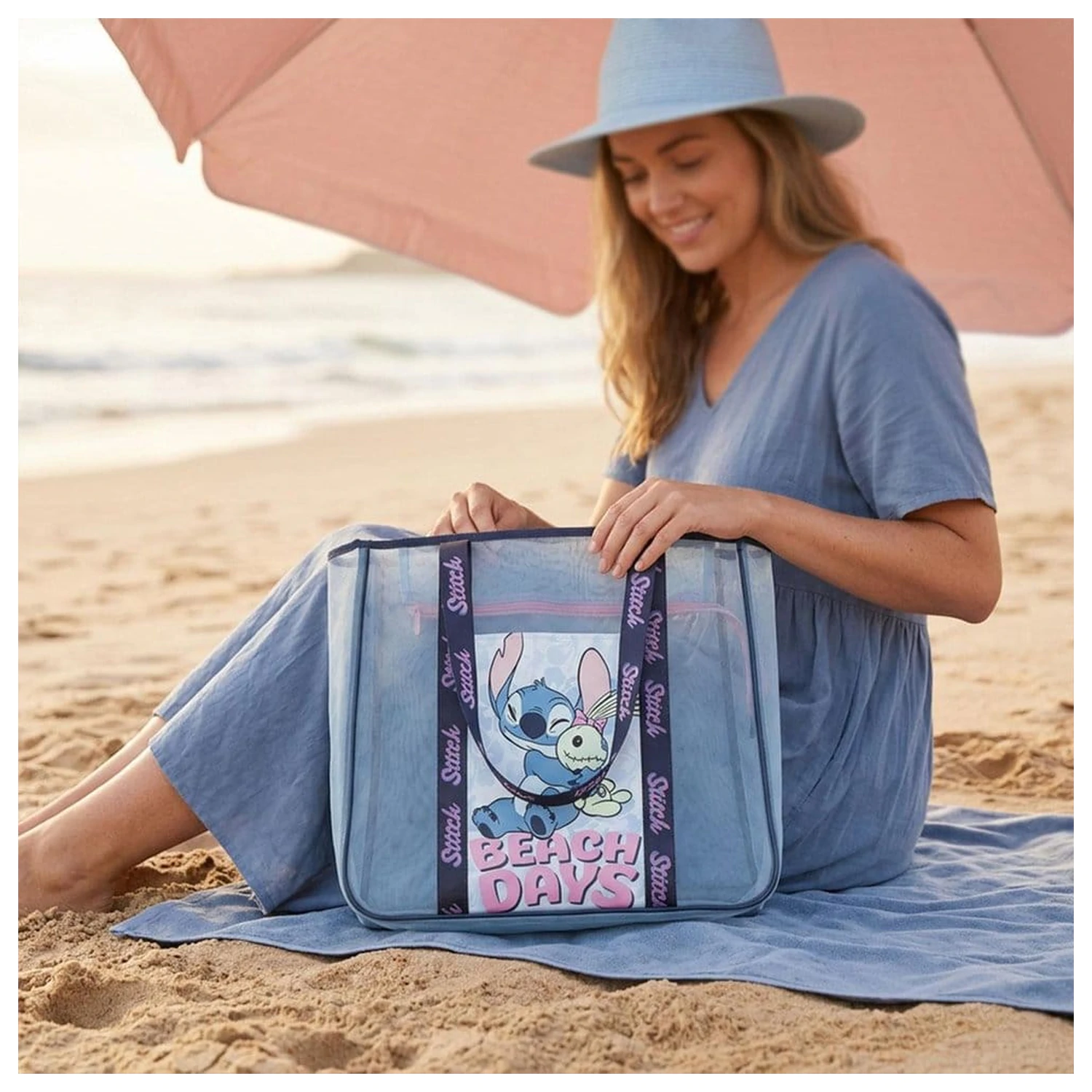 Disney Stitch premium torba za na plažo fotografija izdelka