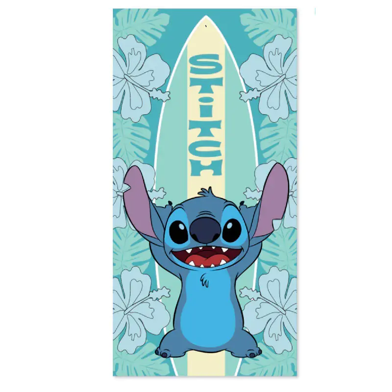 Disney Stitch Surf bombažna brisača za plažo fotografija izdelka