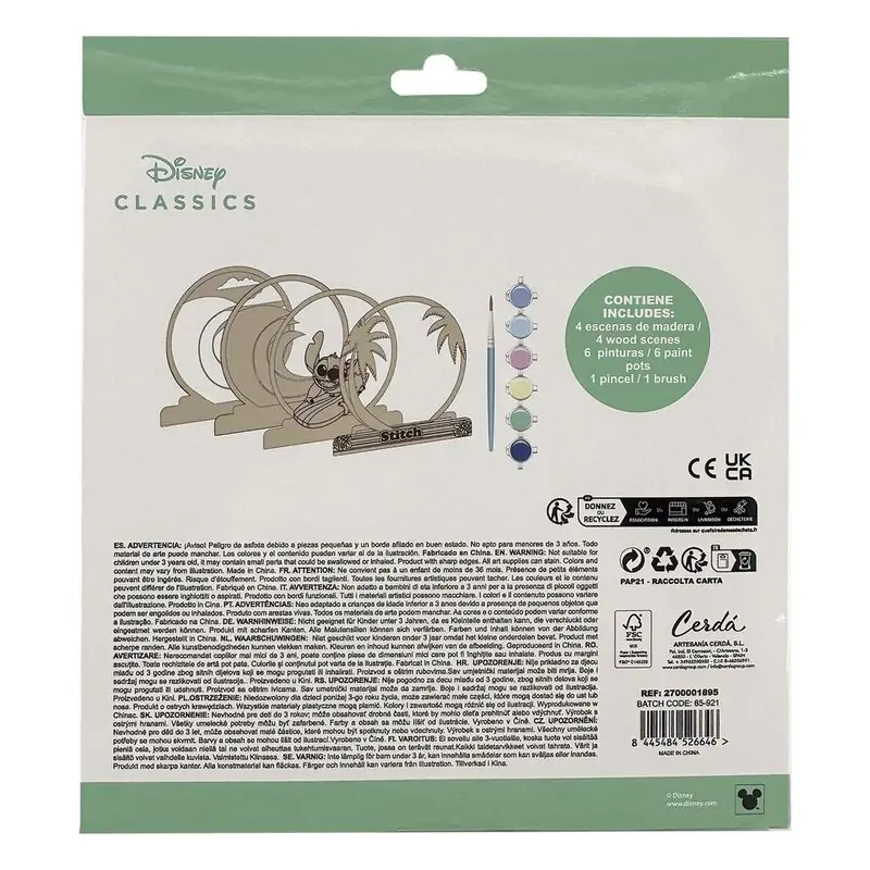 Disney Stitch pobarvanka figurica fotografija izdelka