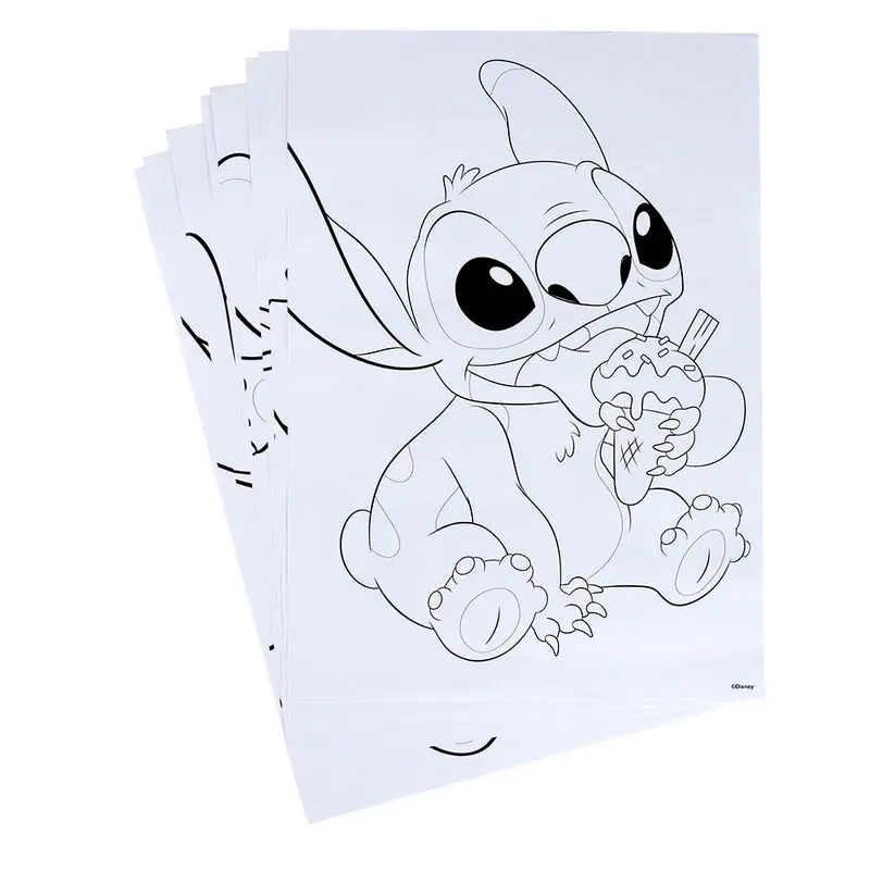 Disney Stitch pobarvanka pisalni set fotografija izdelka