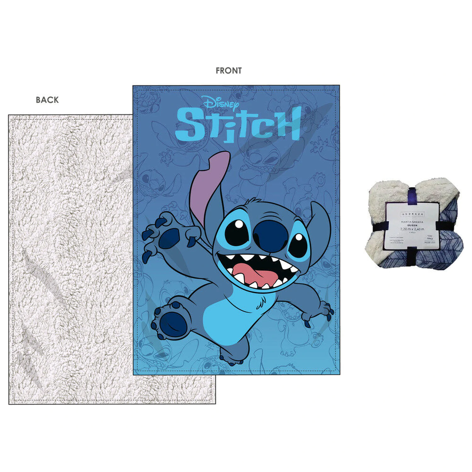 Disney Stitch odeja fotografija izdelka