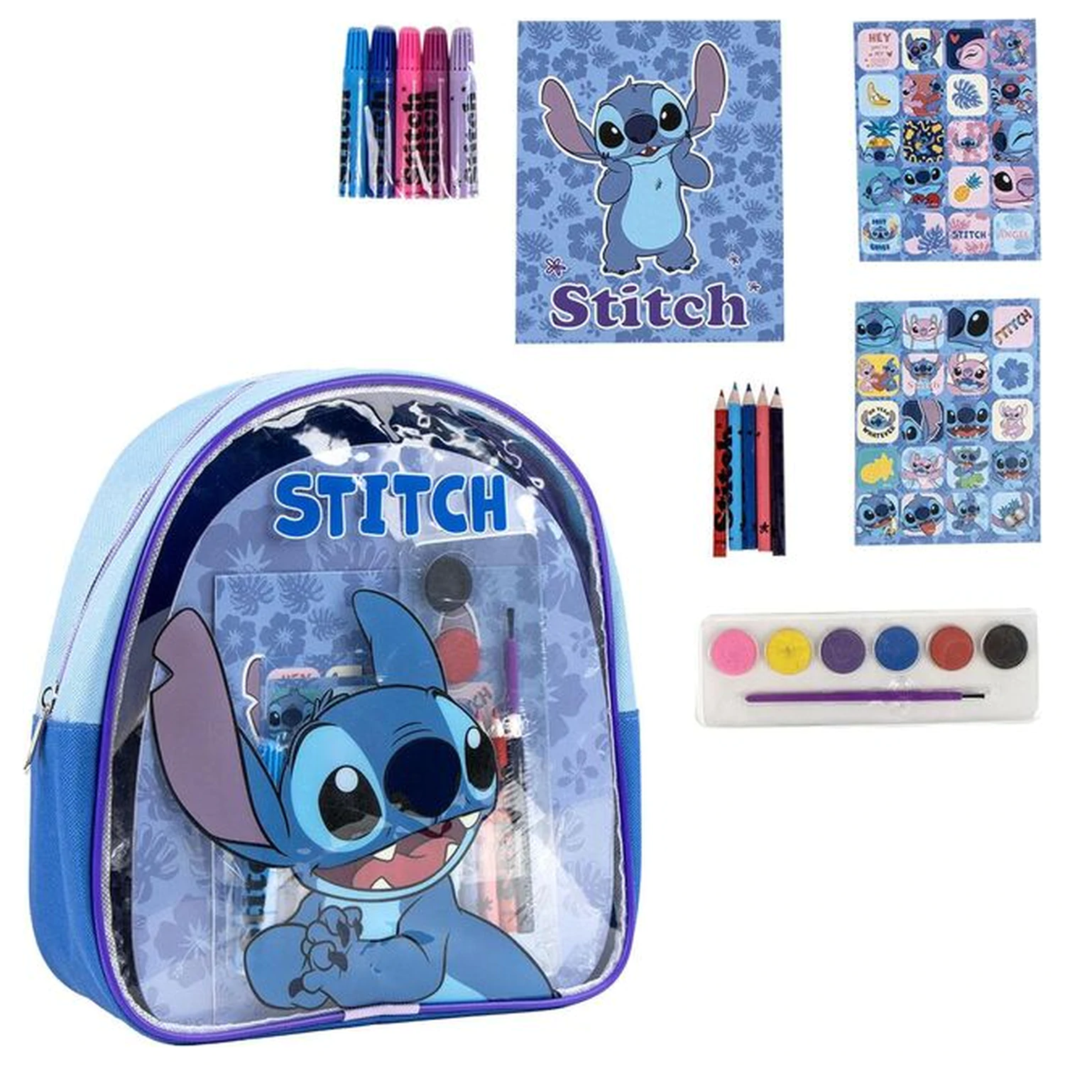 Disney Stitch nahrbtnik set pisarniških potrebščin fotografija izdelka