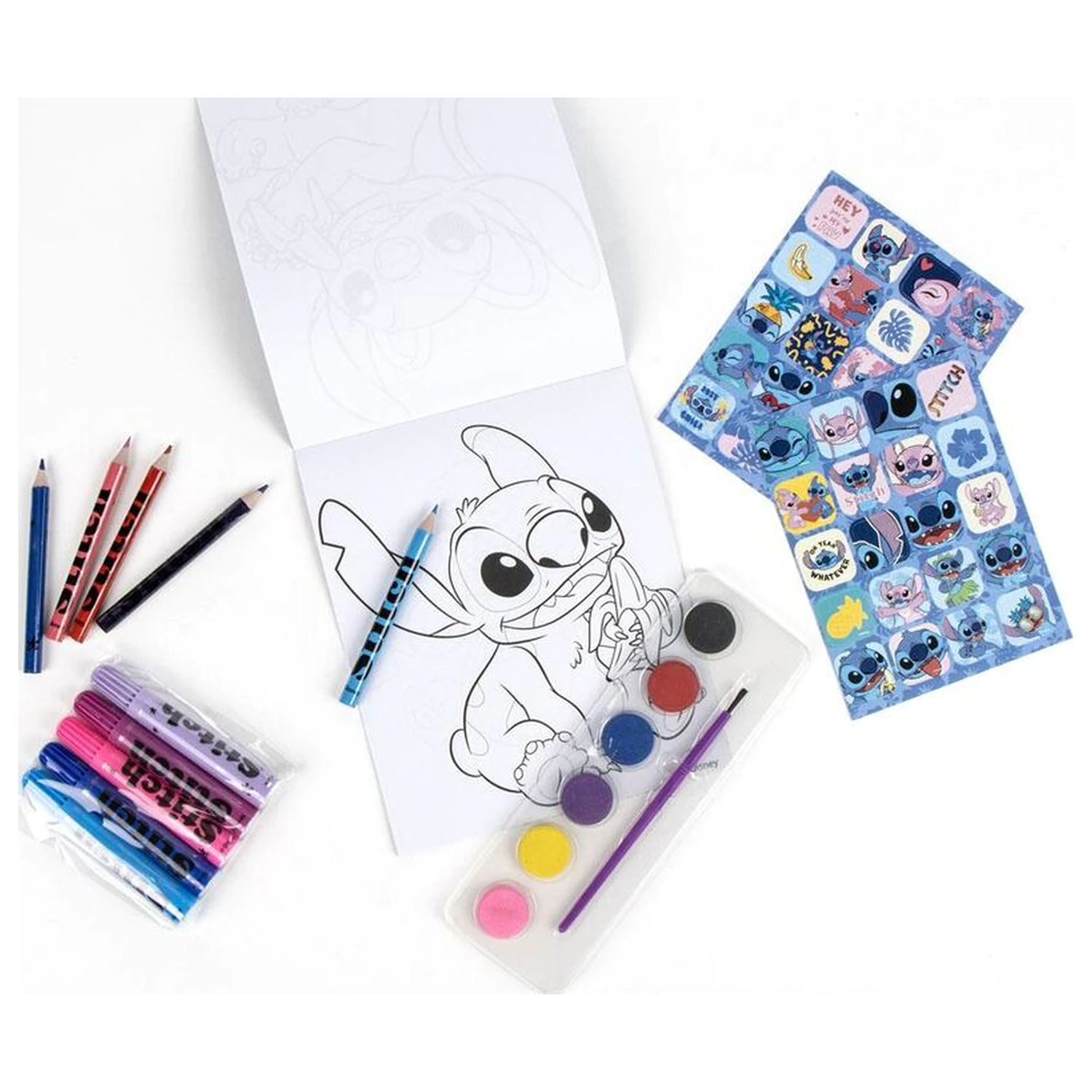 Disney Stitch nahrbtnik set pisarniških potrebščin fotografija izdelka