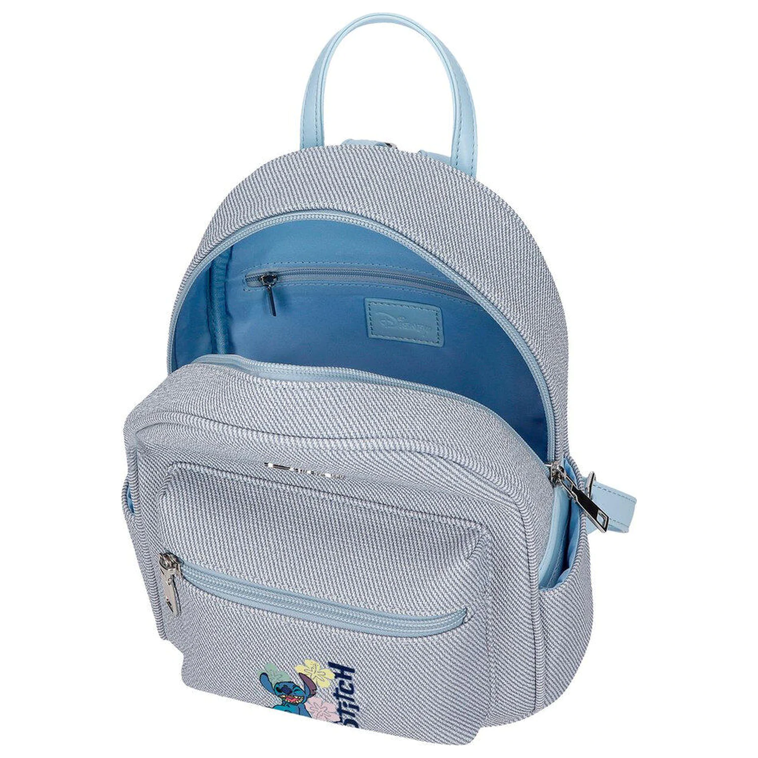 Disney Stitch Tiki nahrbtnik za hojo iz jeansa 23 cm fotografija izdelka