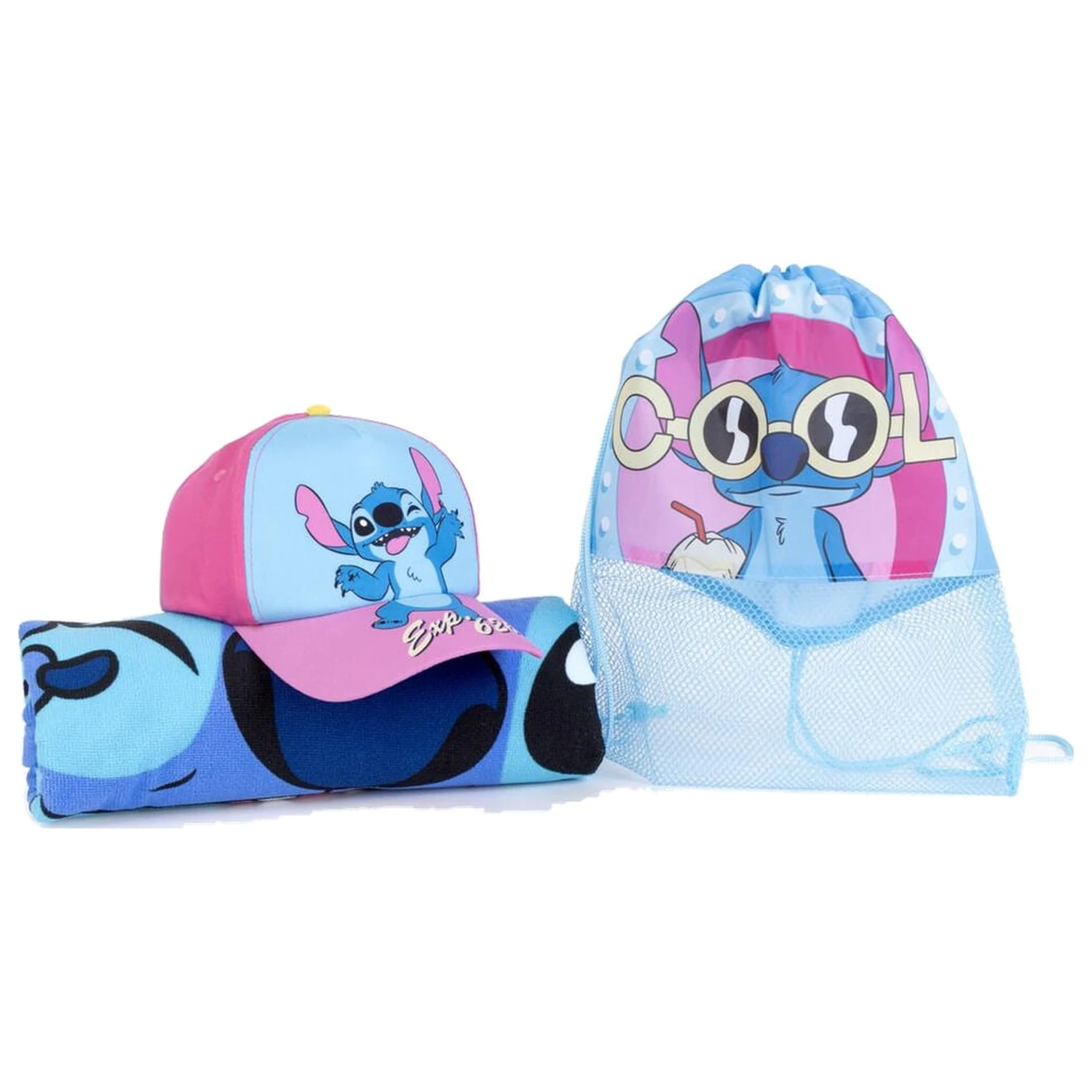 Disney Stitch Set z brisačo, torbo in kapo fotografija izdelka
