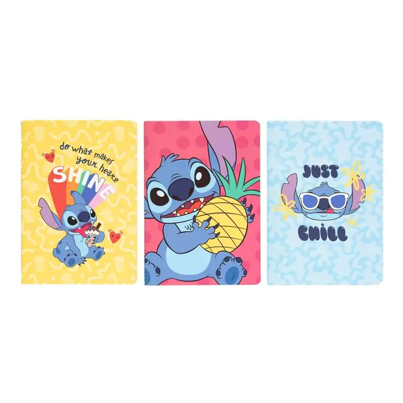 Disney Stitch Tropical paket 3 A5 zvezki fotografija izdelka