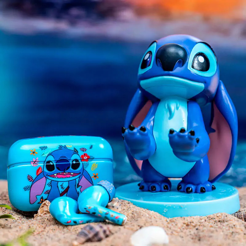 Disney Stitch Brezžične slušalke & mini Cable Guy fotografija izdelka