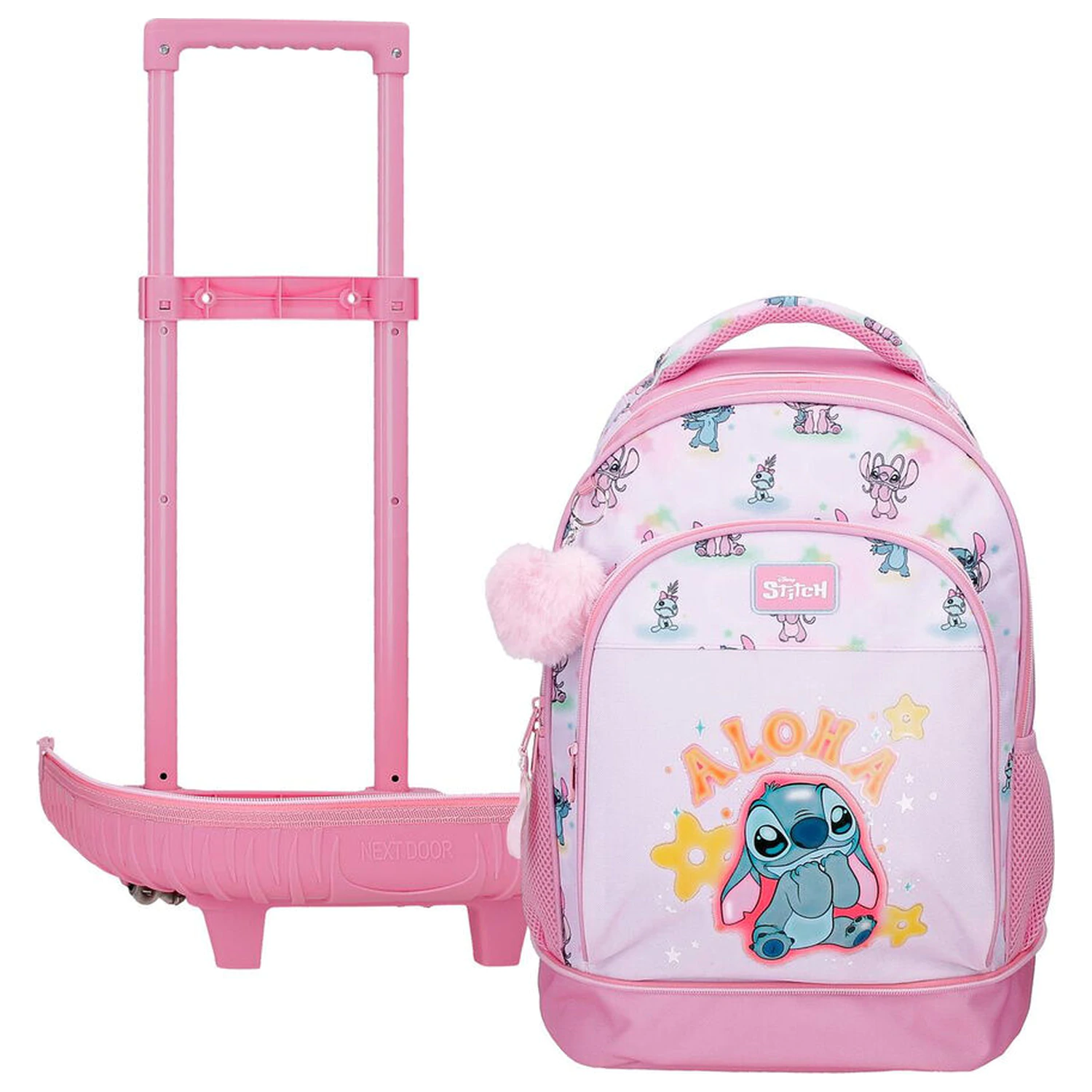 Disney Stitch You & Me raztegljiv kompakten potovalni voziček 43cm fotografija izdelka