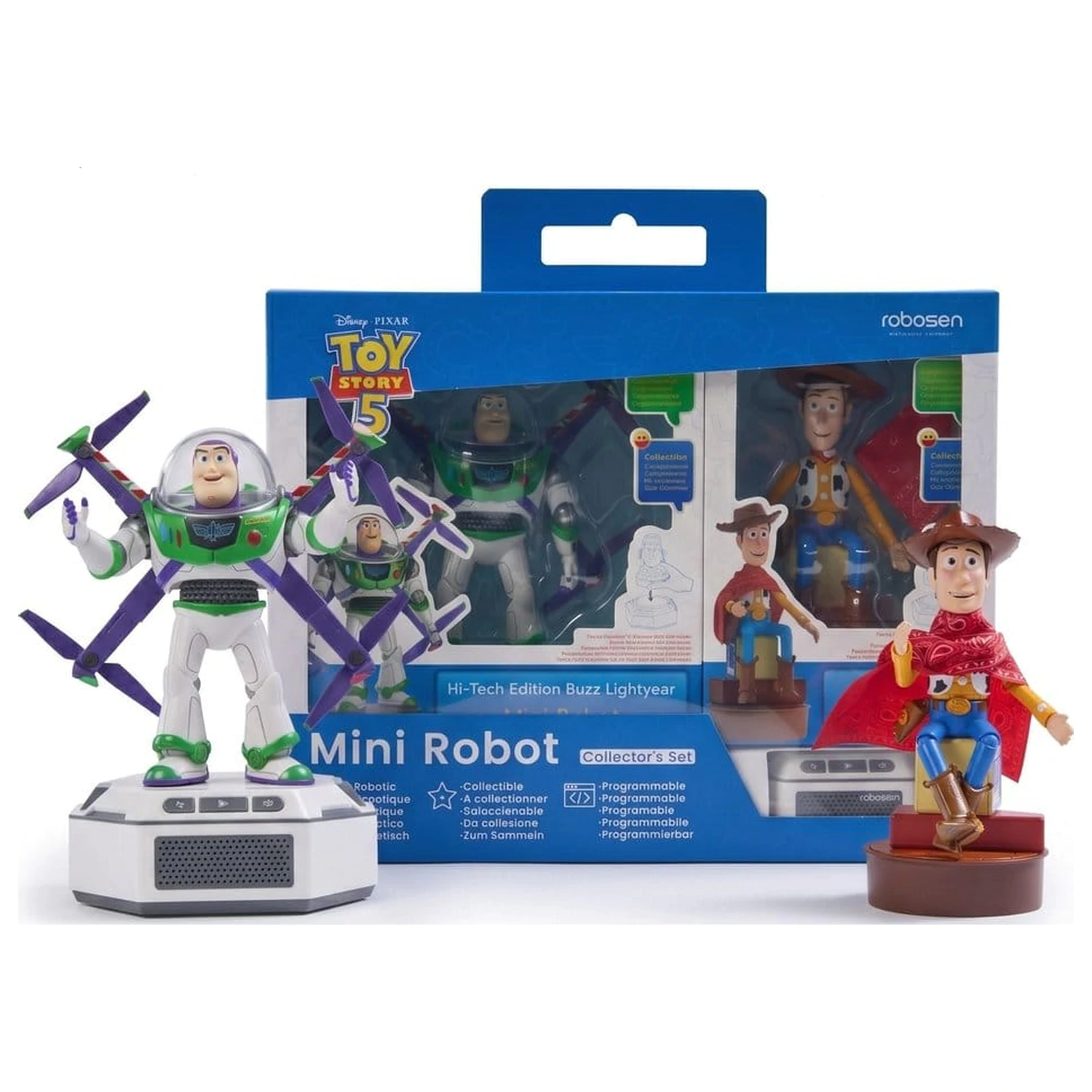 Disney Interactive Robot Igrača Toy Story 5 Set - Buzz Lightyear & Woody (Hi-Tech Edition) *German Version* fotografija izdelka