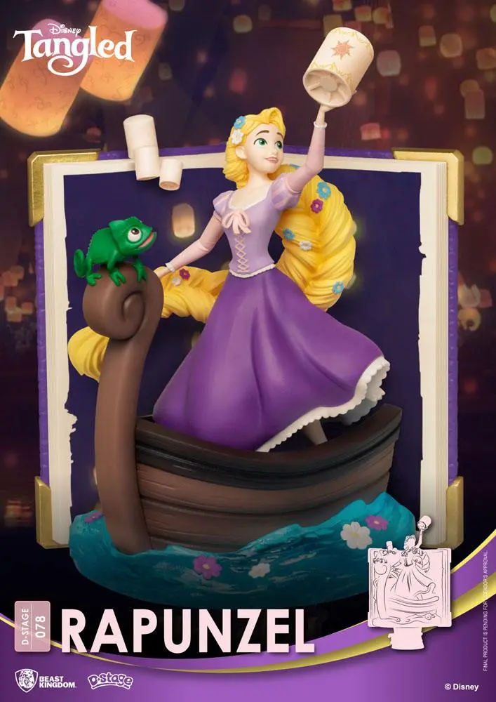 Disney Story Book Series D-Stage PVC Diorama Zlatolaska 15 cm fotografija izdelka