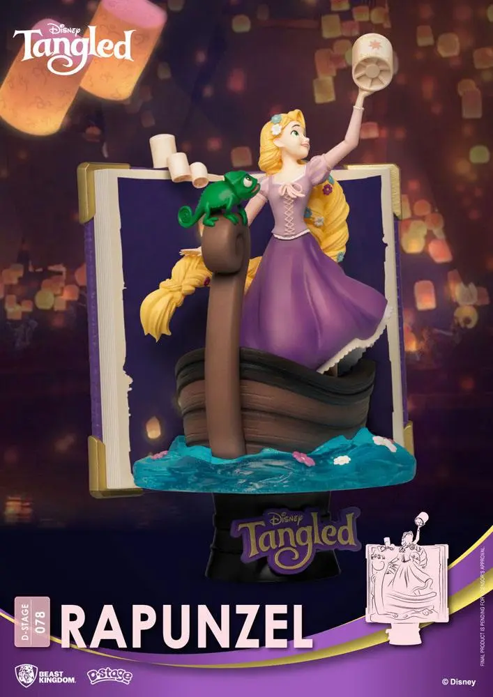 Disney Story Book Series D-Stage PVC Diorama Zlatolaska 15 cm fotografija izdelka