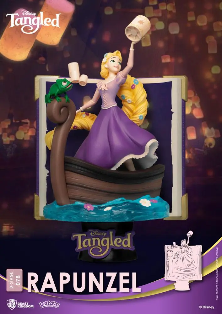 Disney Story Book Series D-Stage PVC Diorama Zlatolaska 15 cm fotografija izdelka