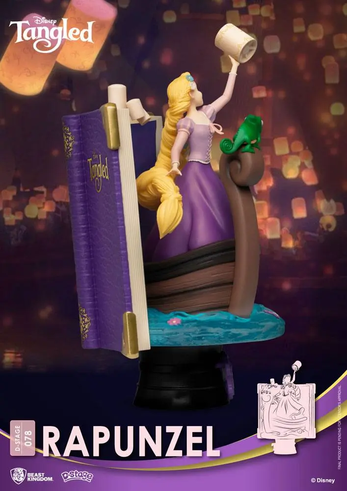 Disney Story Book Series D-Stage PVC Diorama Zlatolaska 15 cm fotografija izdelka