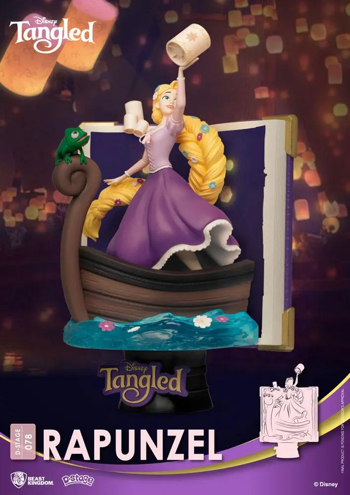 Disney Story Book Series D-Stage PVC Diorama Zlatolaska 15 cm fotografija izdelka