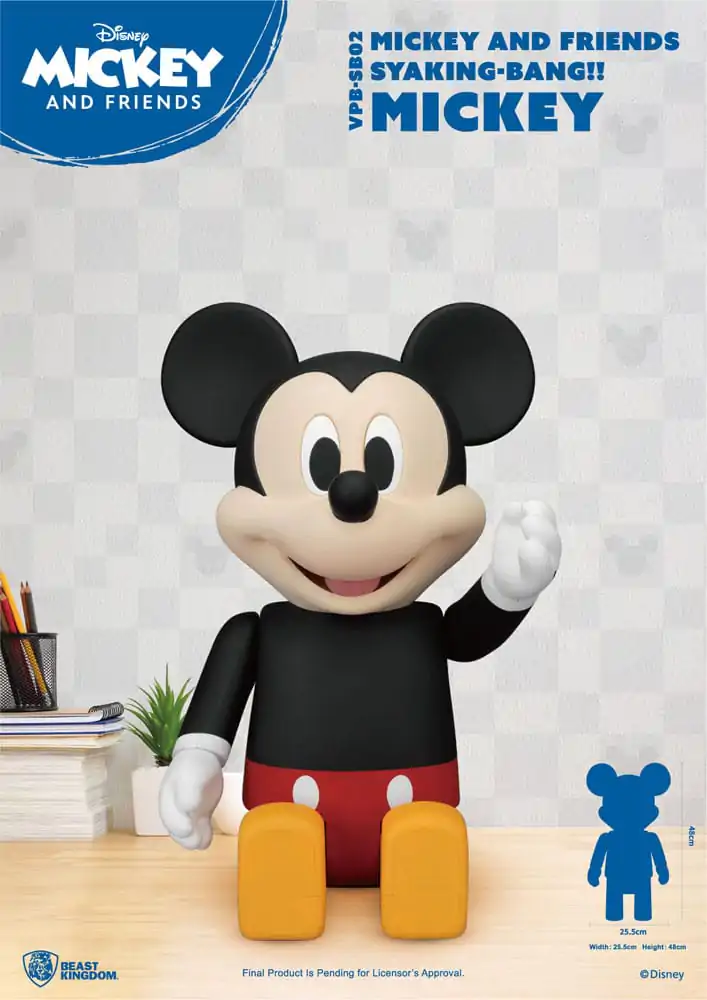 Disney Syaing Bang Vinil Banka Mickey and Friends Mickey 48 cm fotografija izdelka