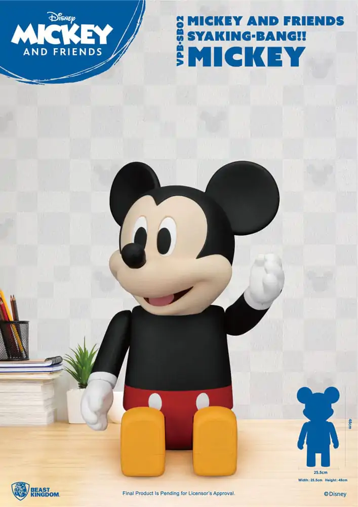 Disney Syaing Bang Vinil Banka Mickey and Friends Mickey 48 cm fotografija izdelka