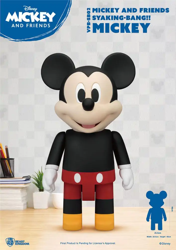 Disney Syaing Bang Vinil Banka Mickey and Friends Mickey 48 cm fotografija izdelka